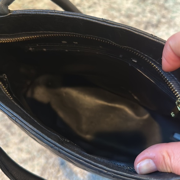 Chanel Black Quilted Caviar Leather Medallion Tote Bag - Picture 3 of 5